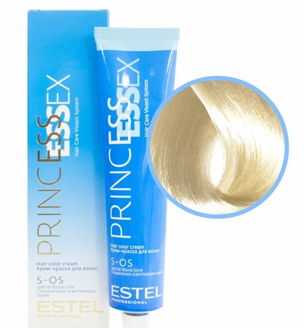 Estel Princess Essex S-OS - Крем-краска для волос специальная осветляющая серия 60 мл