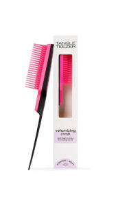 Расчёска Tangle Teezer Back Combing and Volumising Hairbrush PINK/BLACK - для начесов