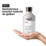 LOREAL Professionnel Silver Shampoo — Нейтрализующий шампунь для серых и белокурых волос 500 мл