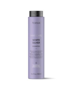 LAKMĒ Teknia Hair Care White Silver Shampoo - Тонирующий шампунь для нейтрализации желтого оттенка волос 300мл