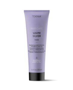 LAKMĒ Teknia Hair Care White Silver Mask - Тонирующая маска для нейтрализации желтого оттенка 250мл