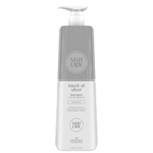 NISHLADY Touch of Silver Shampoo for Blonde and Gray Hair Шампунь для Блонда и Седых Волос 503 мл